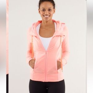 Lululemon Rejuvenate Hoodie | Bleached Coral | Size 6